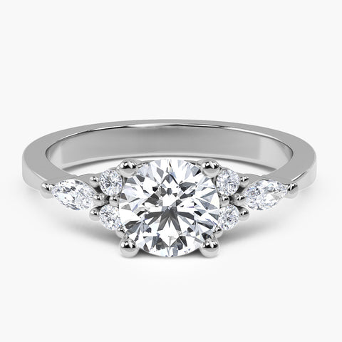 White_Gold|Diamond_Shape:Round