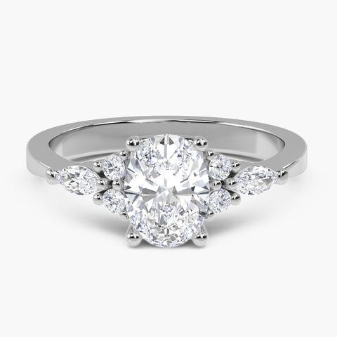 White_Gold|Diamond_Shape:Oval