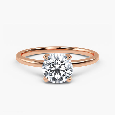 Rose_Gold|Diamond_Shape:Round