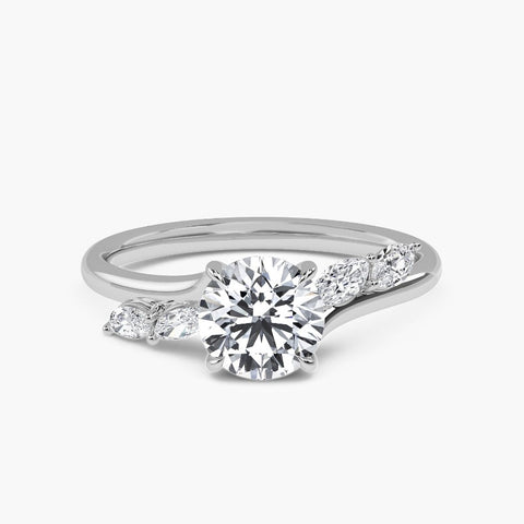 White_Gold|Diamond_Shape:Round